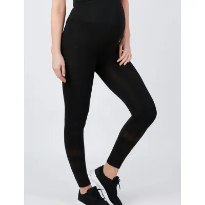 Cache Coeur Maternity Leggings Sport Woma - Black - L Regular