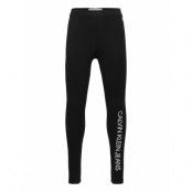 Calvin Klein Logo Legging Svart