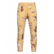 Capri Leggings Aop Cats Leggings Multi/mönstrad Lindex