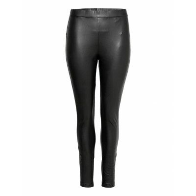 Carhanna Faux Leather Legging Cc Otw Trousers Leather Leggings/Byxor Svart ONLY Carmakoma