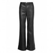 Carlie Trousers Trousers Leather Leggings/Byxor Svart Twist & Tango
