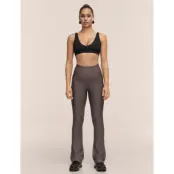 Casall Flare High Waist Pant - Grey - 44