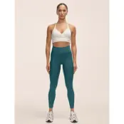 Casall Graphic High Waist Tights - Green - 34