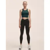 Casall Overlap High Waist Tights - Black - 36