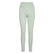 Cassie High Waist Leggings Leggings Grön Gina Tricot