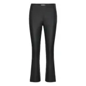Coster Copenhagen Cc Heart Cropped Leather Leggings - Svart