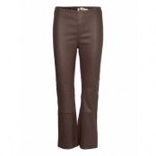 Cedar Pant Trousers Leather Leggings/Byxor Brun InWear