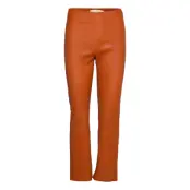 Cedar Pant Trousers Leather Leggings/Byxor Orange InWear