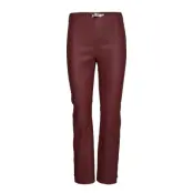 Cedar Pant Trousers Leather Leggings/Byxor Röd InWear