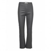 Cedar Pant Trousers Leather Leggings/Byxor Grå InWear