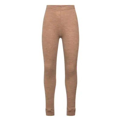 CeLaVi Leggings - Solid - Brown - 130