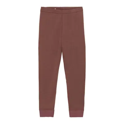 CeLaVi Leggings - Solid - Brown - 150