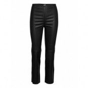 Celia Stretch Leather Pants Trousers Leather Leggings/Byxor Svart NORR