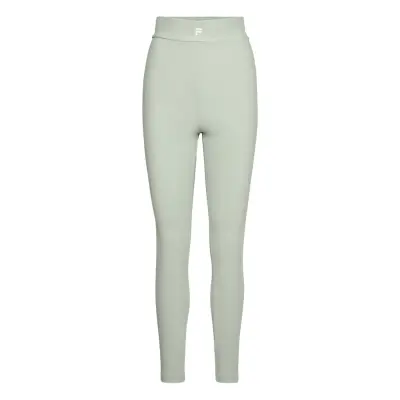 Cervia High Waist Leggings Sport Running-training Tights Grön FILA