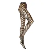 Ck Clary Fishnet Logo Tights Lingerie Pantyhose & Leggings Svart Calvin Klein Socks
