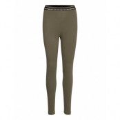 Cl Camp Hr Legging Leggings Grön Reebok Classics