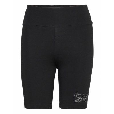 Cl Sparkle Legging Short Cykelshorts Svart Reebok Classics
