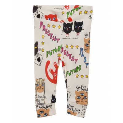 Clairvoyant Cats Aop Nb Leggings Leggings Multi/mönstrad Mini Rodini