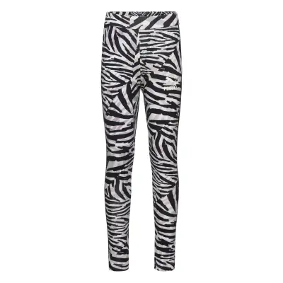 Classics S.Safari T7 Aop Leggings G Leggings Vit PUMA