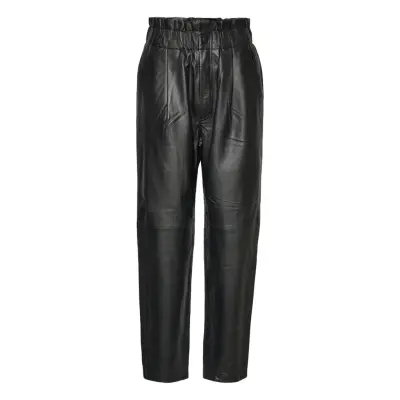 Cmprince-Pant *Villkorat Erbjudande Trousers Leather Leggings/Byxor Svart Copenhagen Muse
