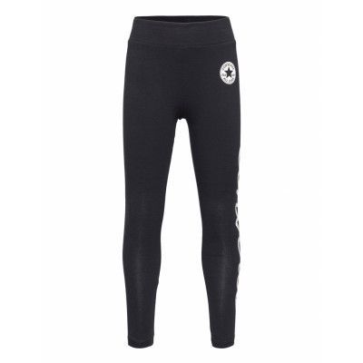 Signature Chuck Patchlegging *Villkorat Erbjudande Leggings Svart Converse