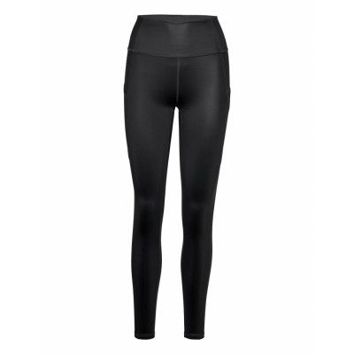 Lauren Ralph Lauren Coated Jersey Legging Svart