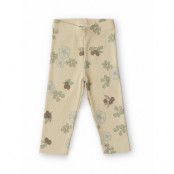 Cocotte Leggings 50Cm - 0M Flowers And Berries Leggings Beige That's Mine