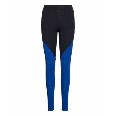 Co/El Legging Logo Leggings Blå Tommy Sport