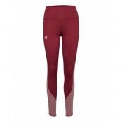 Coldgear Blocked Legging Running/training Tights Röd Under Armour