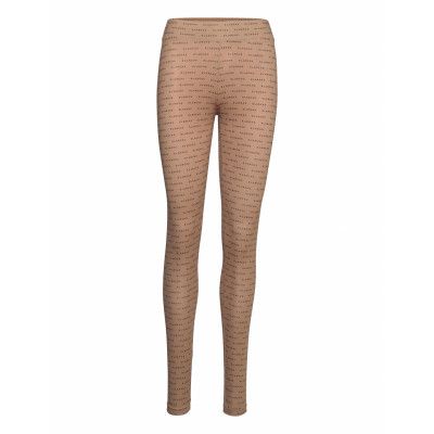 Comfy Leggings Leggings Brun Blanche