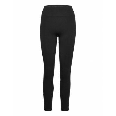 Compression Zip Legging Running/training Tights Svart Filippa K