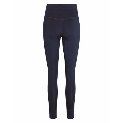 Girlfriend Collective Compressive High-Rise Legging, Long Marinblå