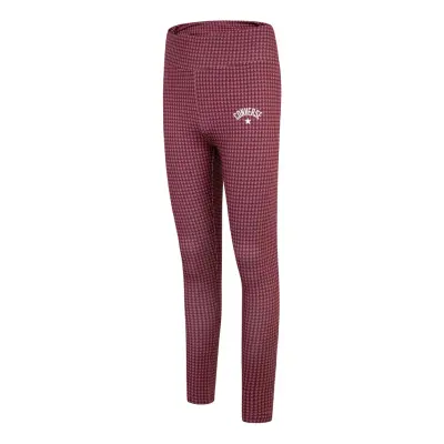 Converse Converse High Rise Printed Leggings - Burgundy - 155-159CM