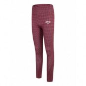 Converse Converse High Rise Printed Leggings Burgundy