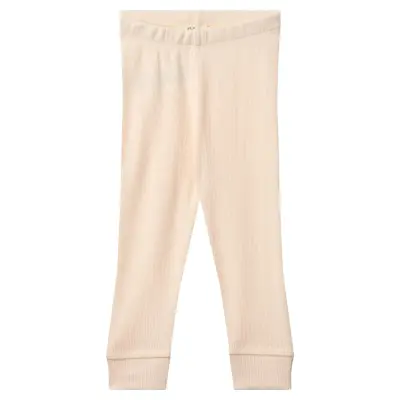 Copenhagen Colors Modal Rib Leggings - Cream - 86