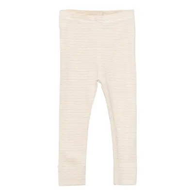Copenhagen Colors Striped Leggings - Beige - 104