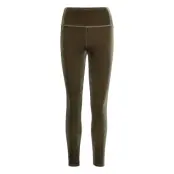 Cora Velvet Legging Leggings Grön AllSaints