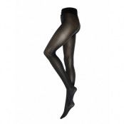 Cornelia Shimmery Tights Lingerie Pantyhose & Leggings Black Swedish Stockings