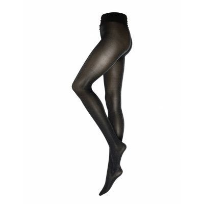 Swedish Stockings Cornelia Shimmery Tights Svart