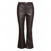 Cornelia Trousers Leather Leggings/Byxor Grön Twist & Tango