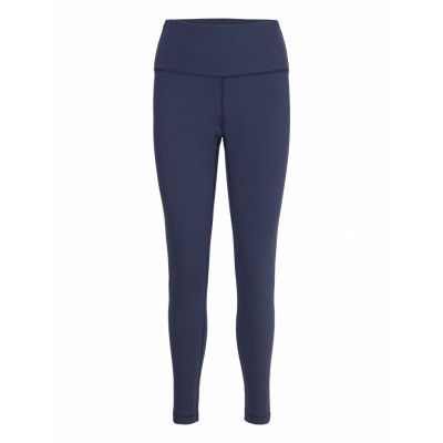 New Balance Cotton High Rise Legging Marinblå
