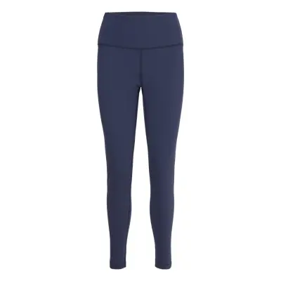 New Balance Cotton High Rise Legging Marinblå