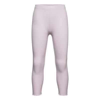 Cotton Leggings Bottoms Leggings Purple Mango