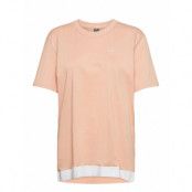 Cotton Tee T-shirts & Tops Short-sleeved Rosa Adidas By Stella McCartney