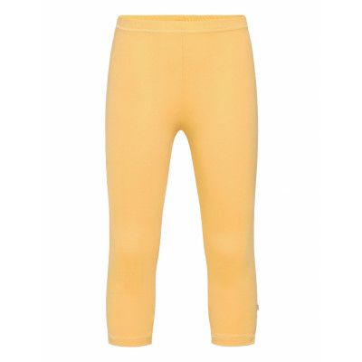Cozy Me 3/4 Leggings Leggings Gul Müsli By Green Cotton