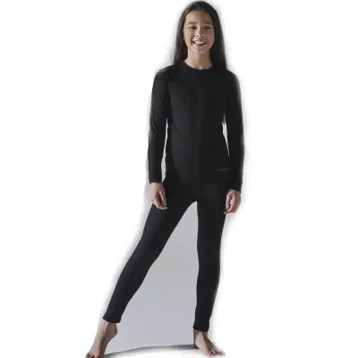 Craft Thermal Baselayer Set Jr - Black - 98-104