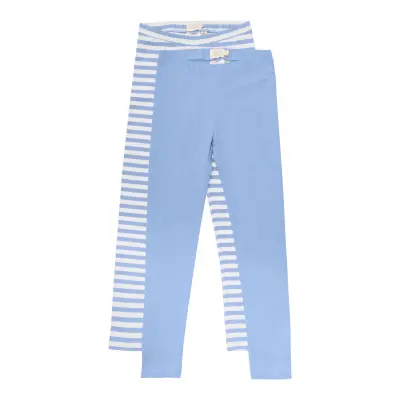 Creamie Leggings 2-Pack Blå