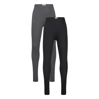 Creamie Leggings 2-Pack - Black - 92