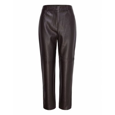 French Connection Crolenda Pu Trousers Brun