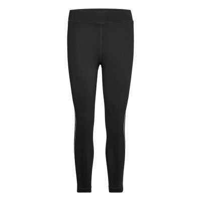 Crop Leggings Sport Running-training Tights Black Champion